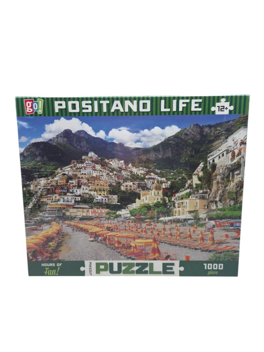 Positano Life 1000 Piece Jigsaw Puzzle Italy Scenic Travel Beach Go Games NIB